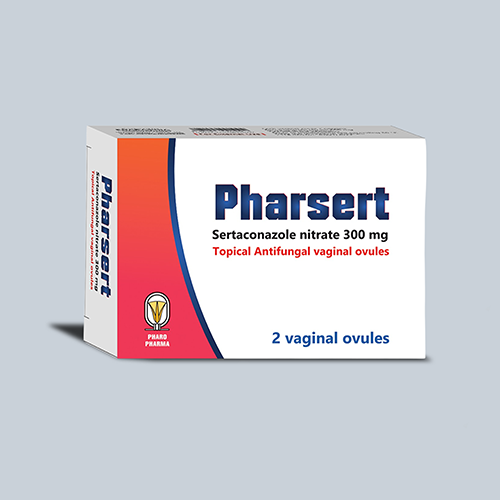 صورة دواء فارسيرت اقماع مهبلية Pharsert مضاد للفطريات